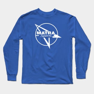 Vintage Matra Sports emblem - White Long Sleeve T-Shirt